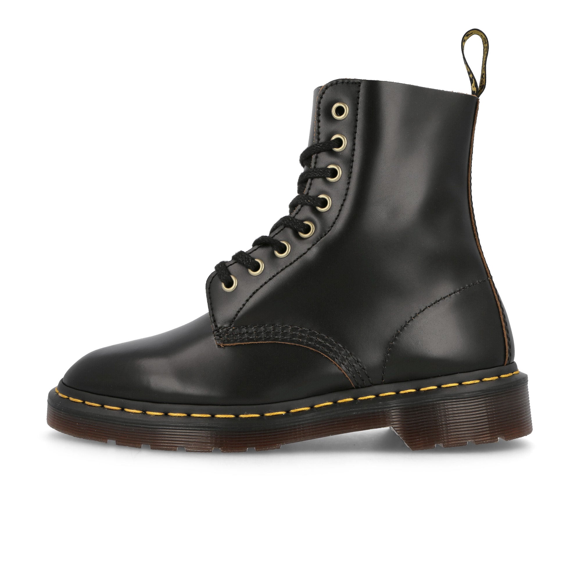 Dr. Martens 1460 Pascal Black Vintage Smooth Black Boots 27712001 | Overkill