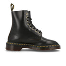 Dr. Martens 1460 Pascal Black Vintage Smooth Black Boots  Silhouette | Overkill