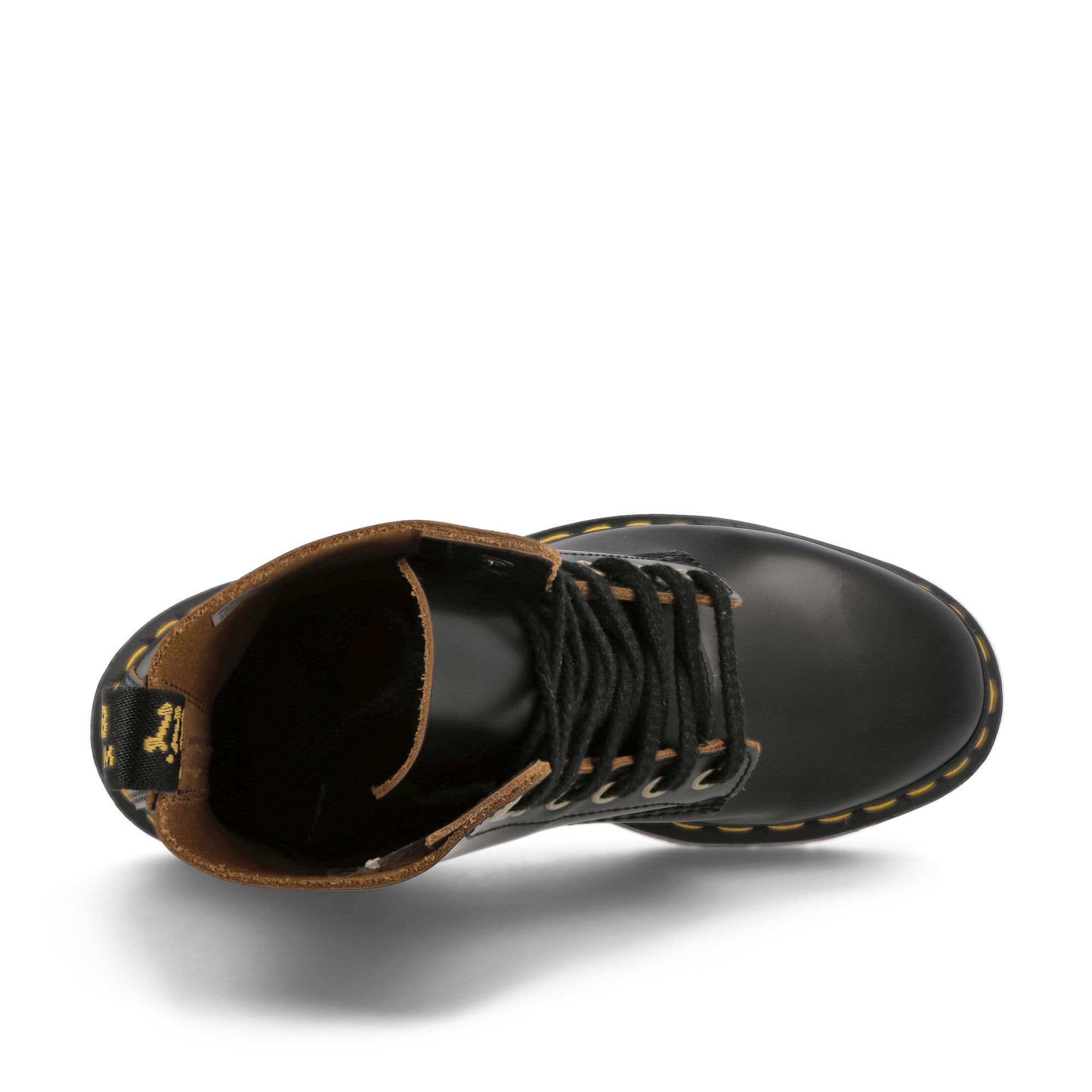 Dr. Martens 1460 Pascal Black Vintage Smooth Black Boots  Detailfoto | Overkill