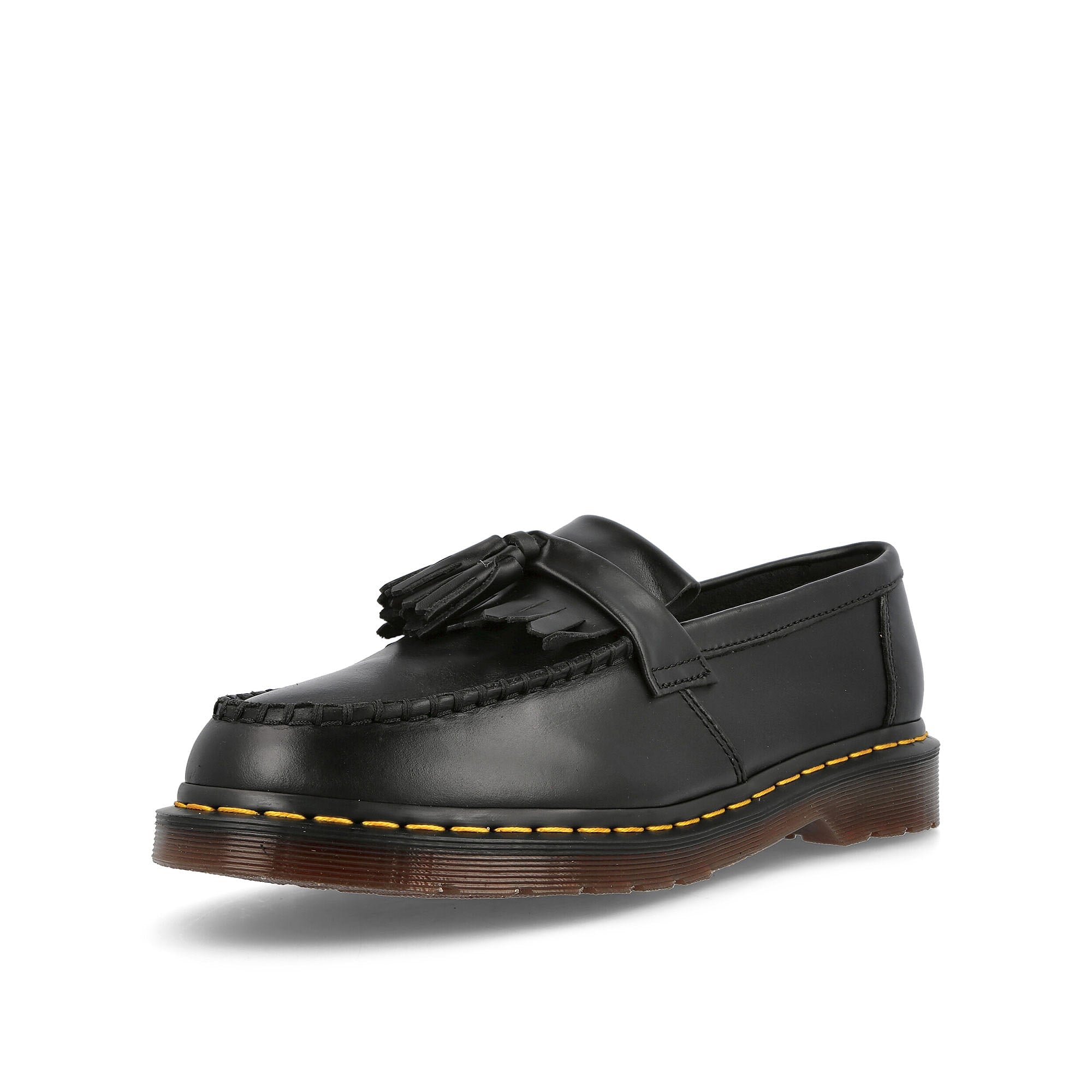 Dr. Martens Adrian Black Cambridge Loafers & Lace ups  Close Up | Overkill