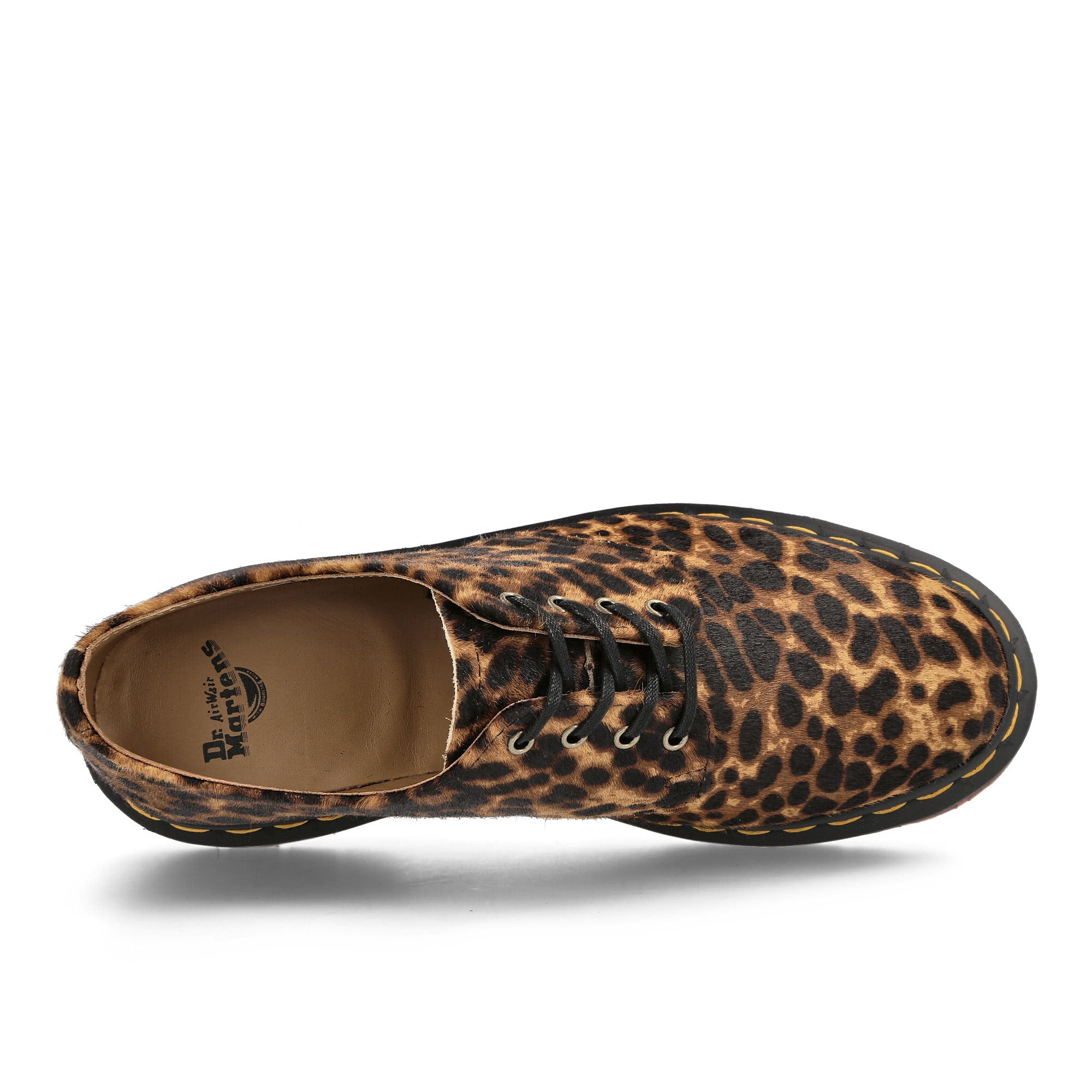 Dr. Martens Smiths Micro Leopard Hair On Leopard Loafers & Lace ups  Detailfoto | Overkill