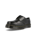 Dr. Martens 1461 Bex Squared Black Polished Smooth Loafers & Lace ups  Close Up | Overkill