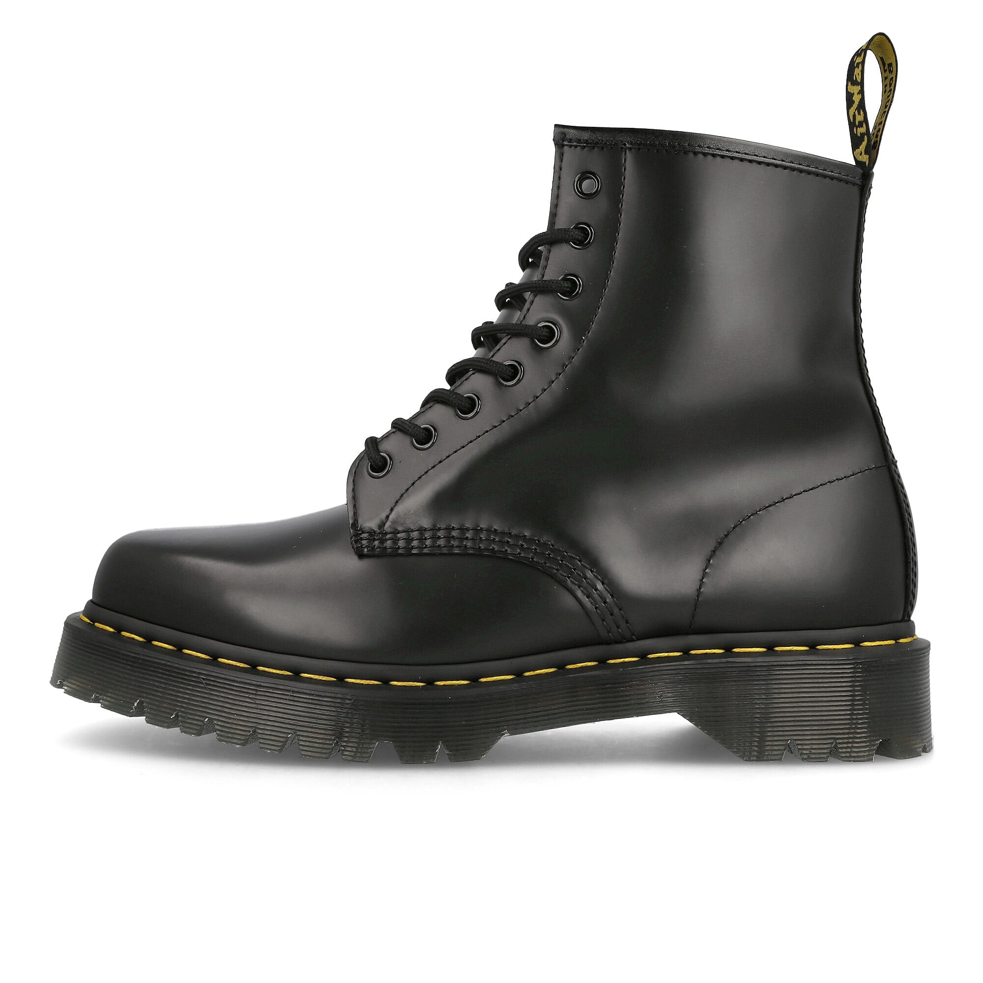 Dr. Martens 1460 Bex Squared Black Polished Smooth Boots 27886001 | Overkill