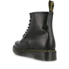 Dr. Martens 1460 Bex Squared Black Polished Smooth Boots  Material | Overkill