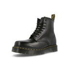 Dr. Martens 1460 Bex Squared Black Polished Smooth Boots  Close Up | Overkill