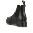 Dr. Martens 2976 Bex Squared Black Polished Smooth Boots  Close Up | Overkill