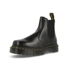 Dr. Martens 2976 Bex Squared Black Polished Smooth Boots  Material | Overkill