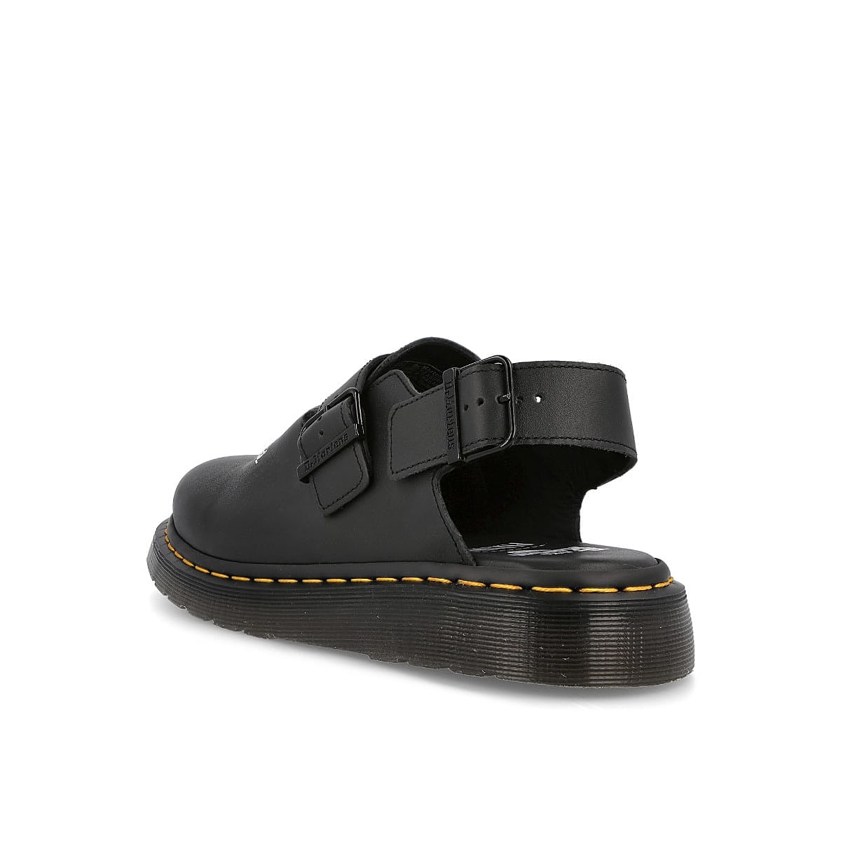 Dr. Martens Pleasures x Dr. Martens Jorge Black Slides, Sandals & Slippers  Material | Overkill