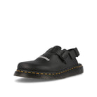 Dr. Martens Pleasures x Dr. Martens Jorge Black Slides, Sandals & Slippers  Close Up | Overkill