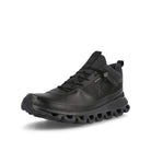 On cloud hi waterproof Black Low Top Sneakers  Close Up | Overkill