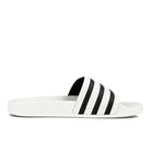 adidas adilette White / Core Black / White   Material | Overkill