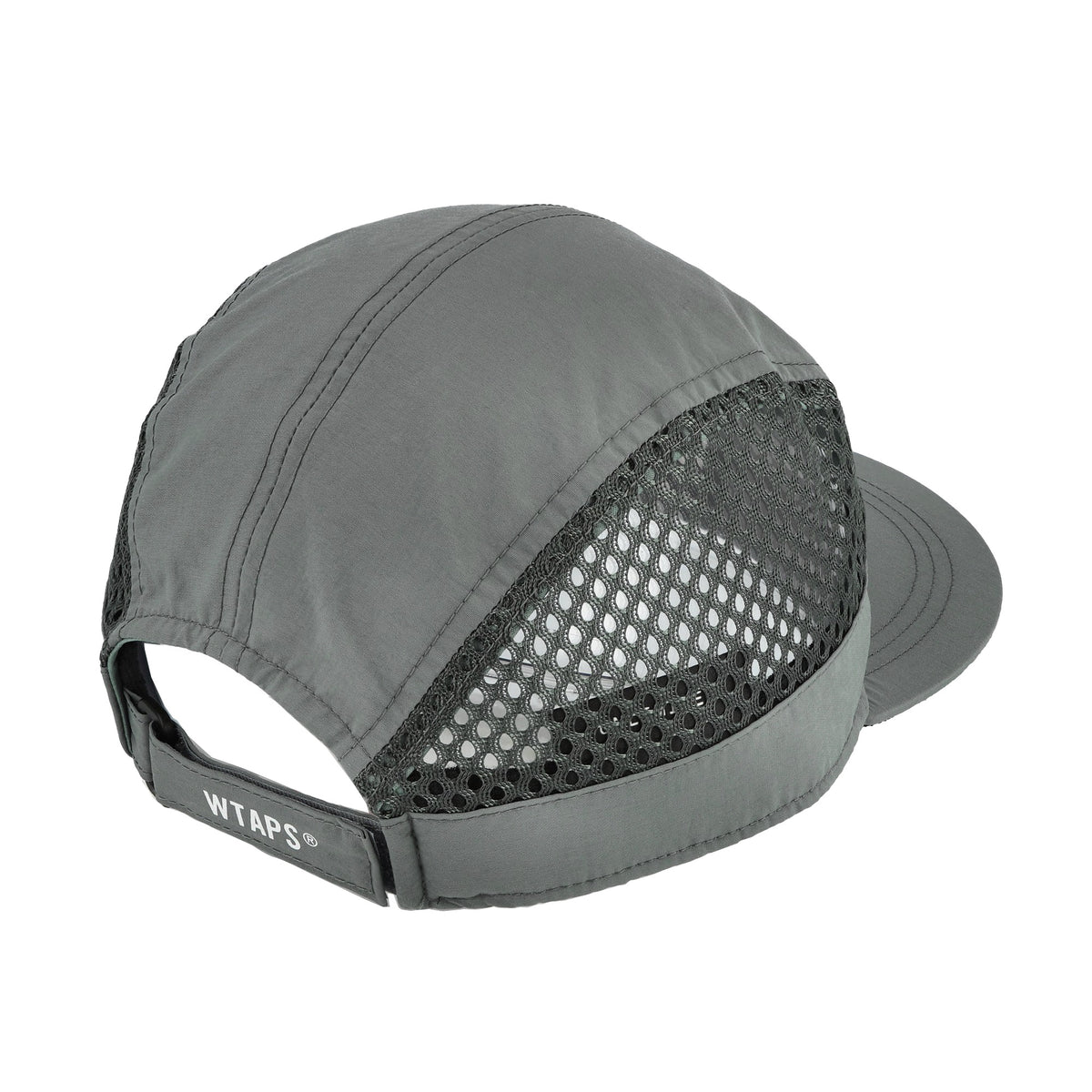 Pertex x WTAPS T-7 / Cap / Nylon. Tussah Gray Cap 261HCDT-HT01 Detail View 2 | Overkill
