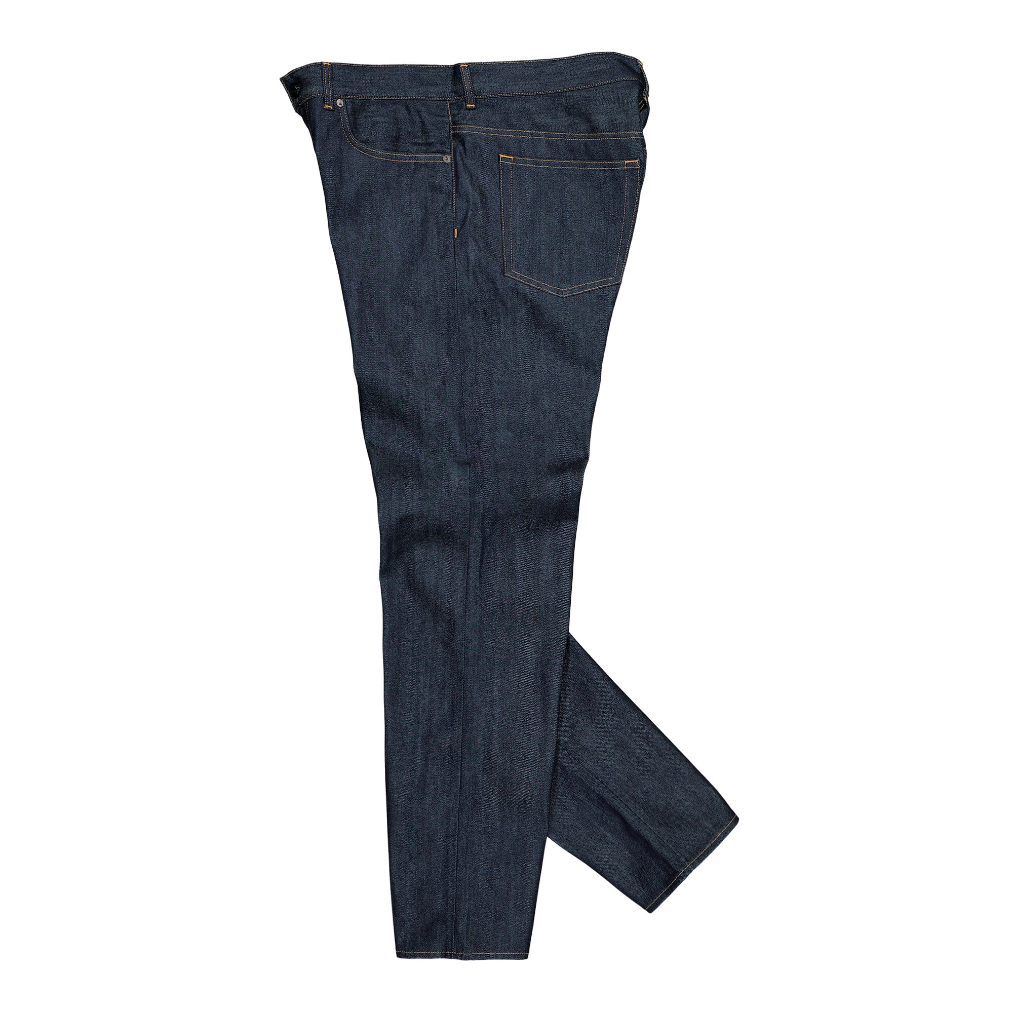 Carhartt WIP Leyton Selvedge Pant Blue Rigid Jeans 28F7.4M6.01.01 Detailfoto | Overkill
