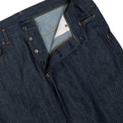 Carhartt WIP Leyton Selvedge Pant Blue Rigid Jeans 28F7.4M6.01.01 Detail View 1 | Overkill
