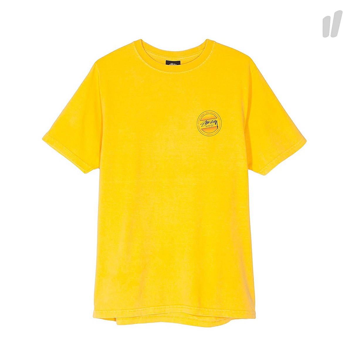 Stussy Wmns Dot Fade Pig. Dyed Tee Gold T-Shirts 2902972 / 0205 | Overkill