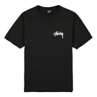 Stussy Peace & Love Pigment Dyed Tee Black T-Shirts 2903098 / 0001 | Overkill