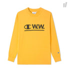Champion Long Sleeve Crewneck Old Yellow Longsleeves 211883 YS001 | Overkill