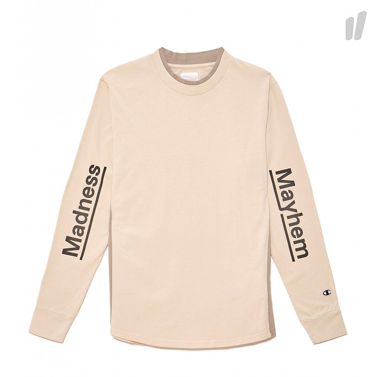 Champion Long Sleeve Crewneck Old Yellow Longsleeves 211883 YS0040 | Overkill