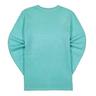 Stussy Basic Pigment Dyed Longsleeve Tee Aqua Longsleeves Material | Overkill