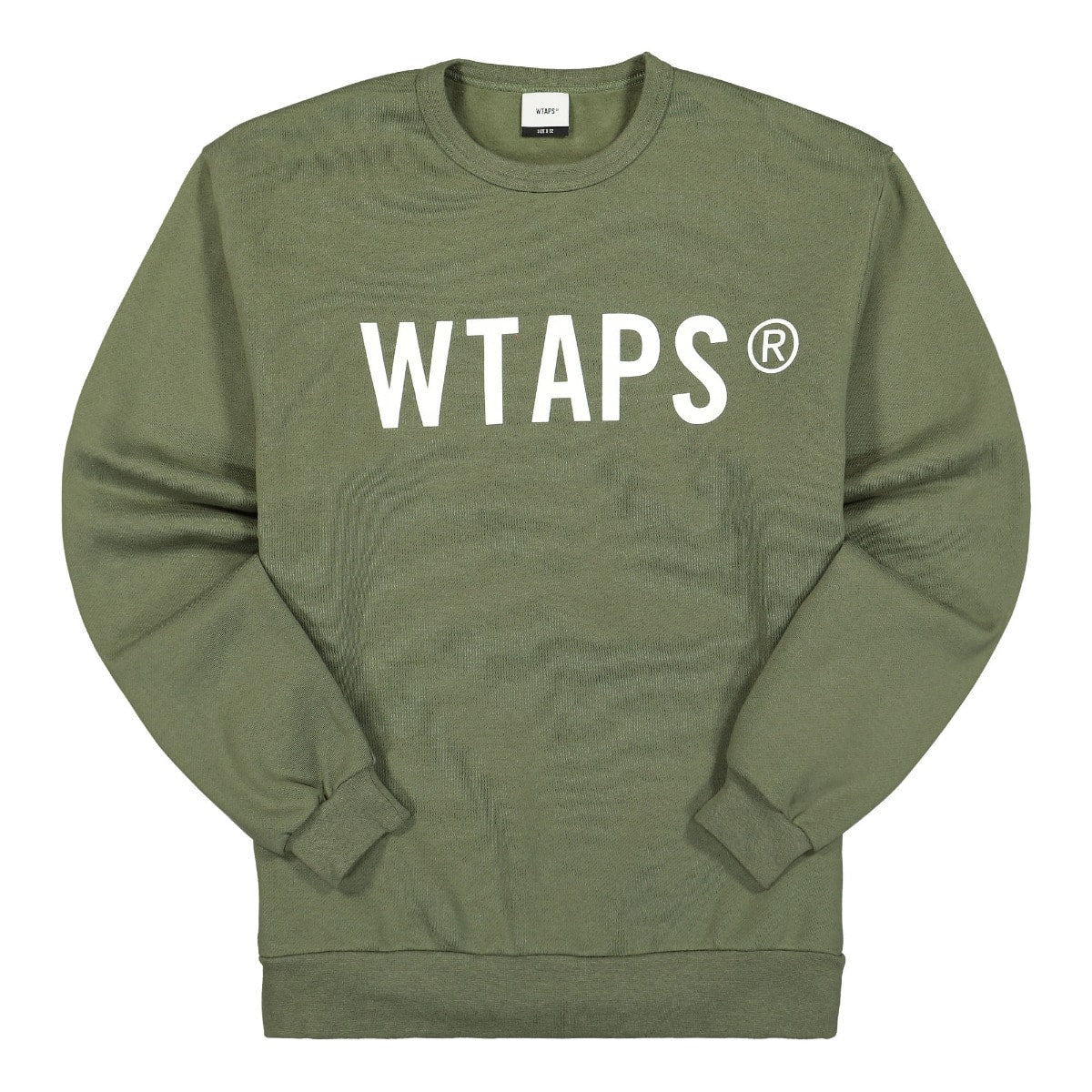 WTAPS WTVUA Sweatshirt Olive Drab Sweatshirts 212ATDT-CP01S | Overkill