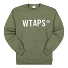 WTAPS WTVUA Sweatshirt Olive Drab Sweatshirts 212ATDT-CP01S | Overkill
