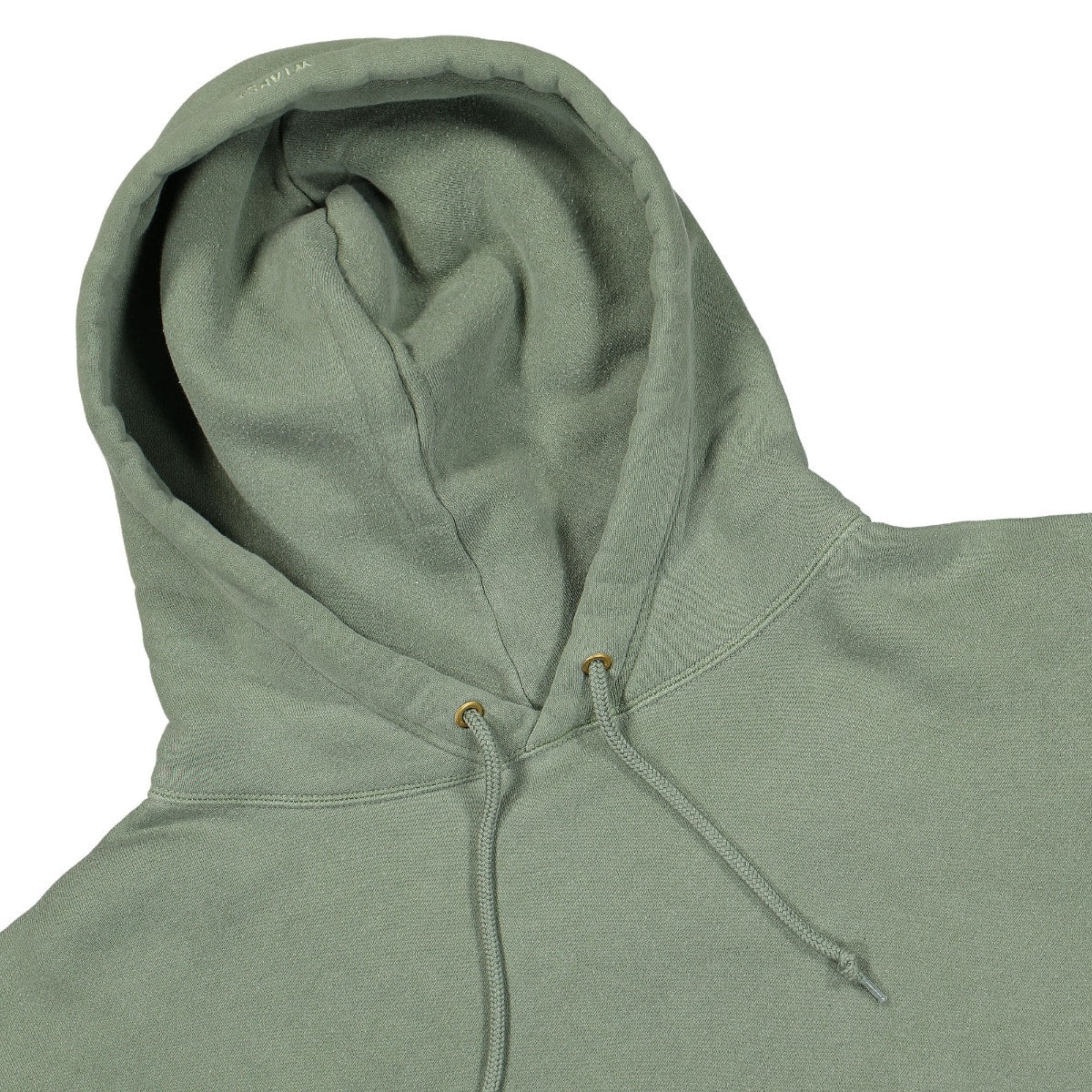 WTAPS Blank 01 Hooded Sweater Olive Drab Hoodies Close-up | Overkill