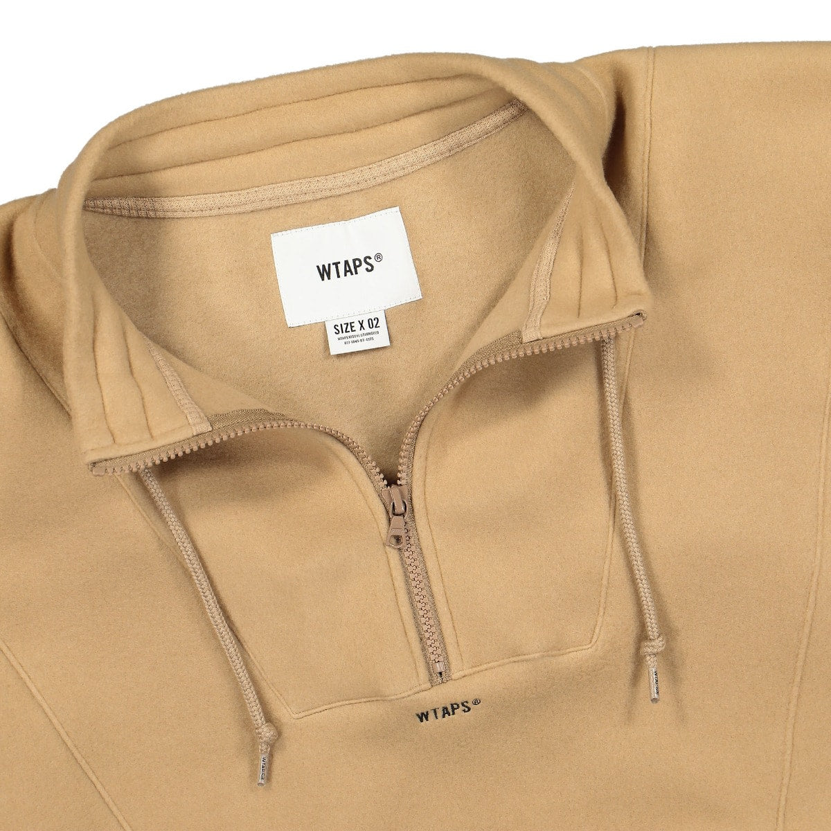 WTAPS Territory Rapo Pullover Coyote Brown Sweatshirts Close-up | Overkill