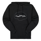 WTAPS Vibes Hooded Sweatshirt Black Hoodies 212ATDT-HP02S | Overkill