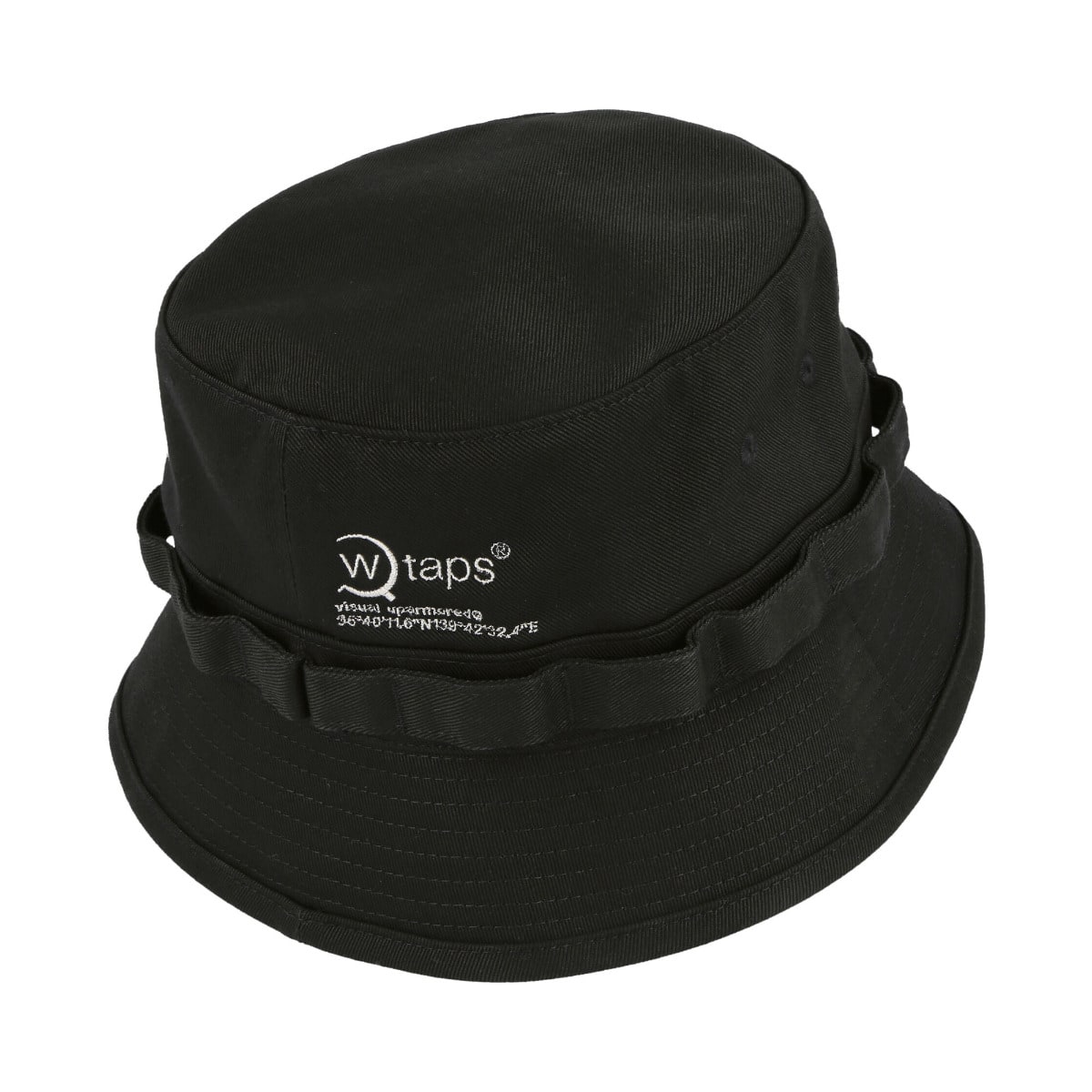 WTAPS Jungle 02 Hat Black Caps Detail view 1 | Overkill