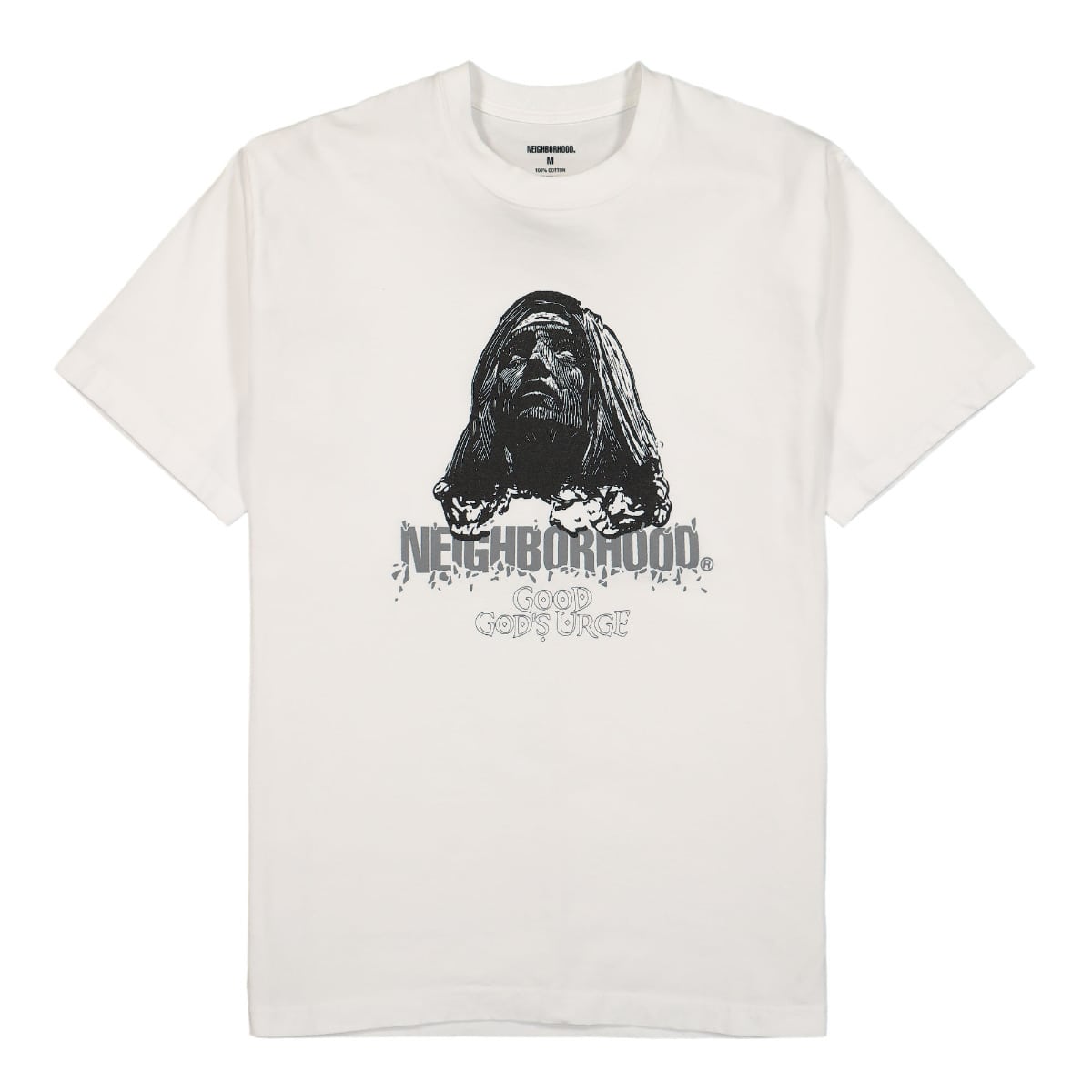 Neighborhood Urge SS Tee White T-Shirts 212PCNH-ST02 | Overkill