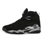 Air Jordan 8 Retro Black / White - Light Graphite High Top Sneakers 305381 007 | Overkill