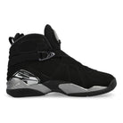 Air Jordan 8 Retro Black / White - Light Graphite High Top Sneakers 305381 007 Silhouette | Overkill
