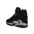Air Jordan 8 Retro Black / White - Light Graphite High Top Sneakers 305381 007 Material | Overkill