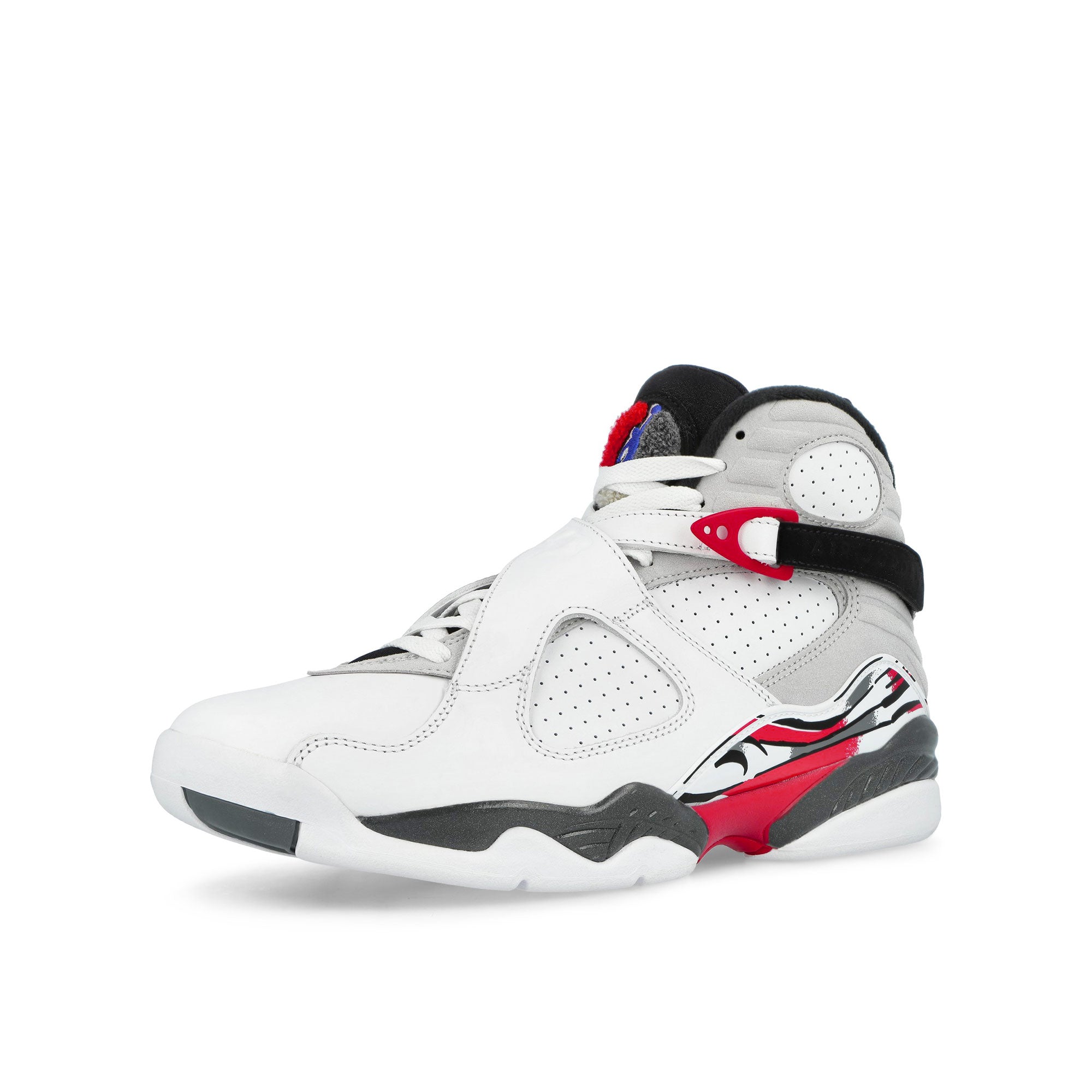 Jordan Air Jordan 8 Retro Bugs Bunny White / Black - True Red Sneaker 305381 100 Close-up | Overkill
