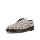 Dr. Martens 2046 Sand / Black Python Loafers & Lace ups  Close Up | Overkill