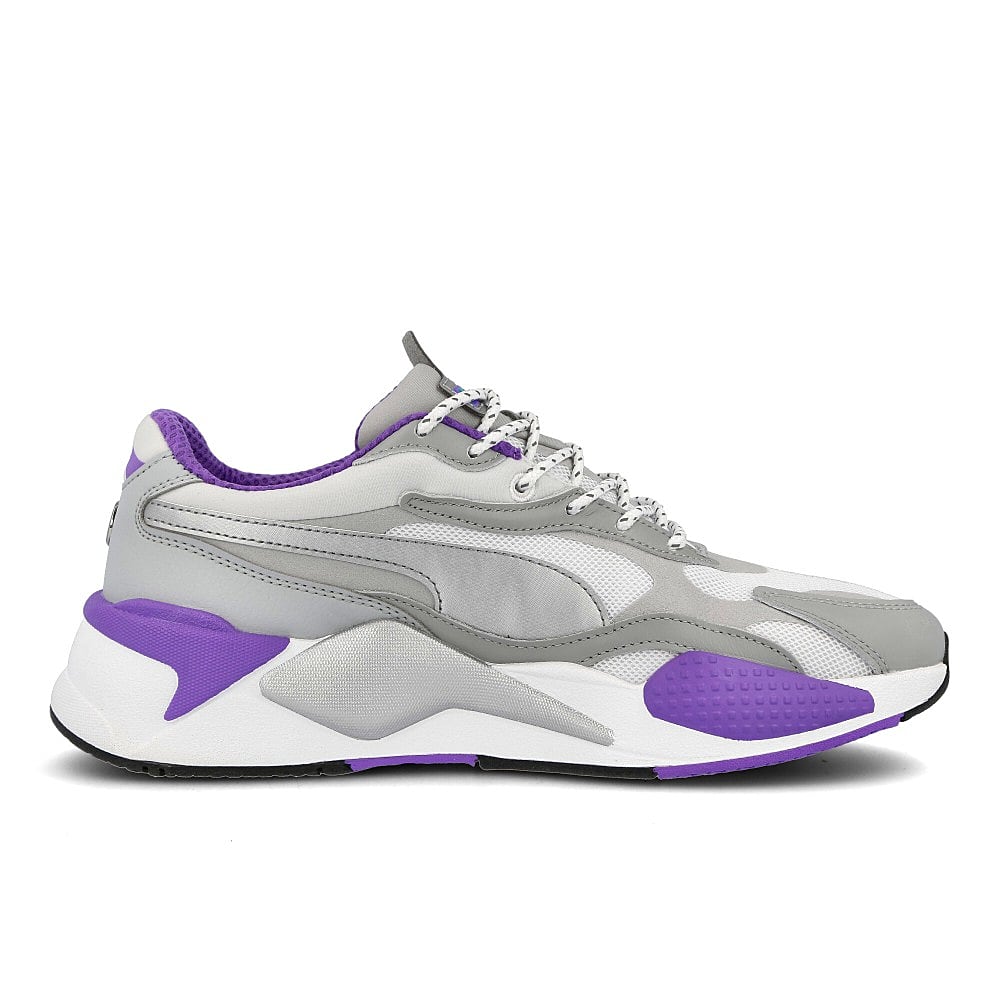 Puma Mercedes x Puma RS-X³ Silver-Puma White-Luminous Sneakers  Silhouette | Overkill