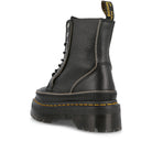 Dr. Martens Jadon Zip Black Milled Nappa Boots  Material | Overkill