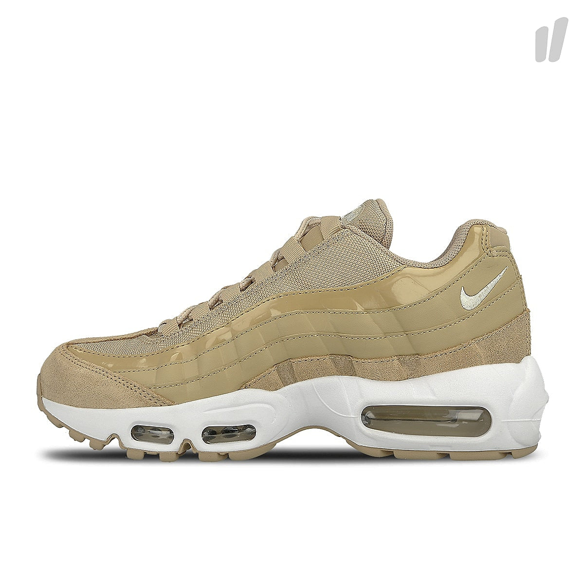 Nike wmns air max 95 Mushroom / Sail - White Sneakers 307960 201 | Overkill
