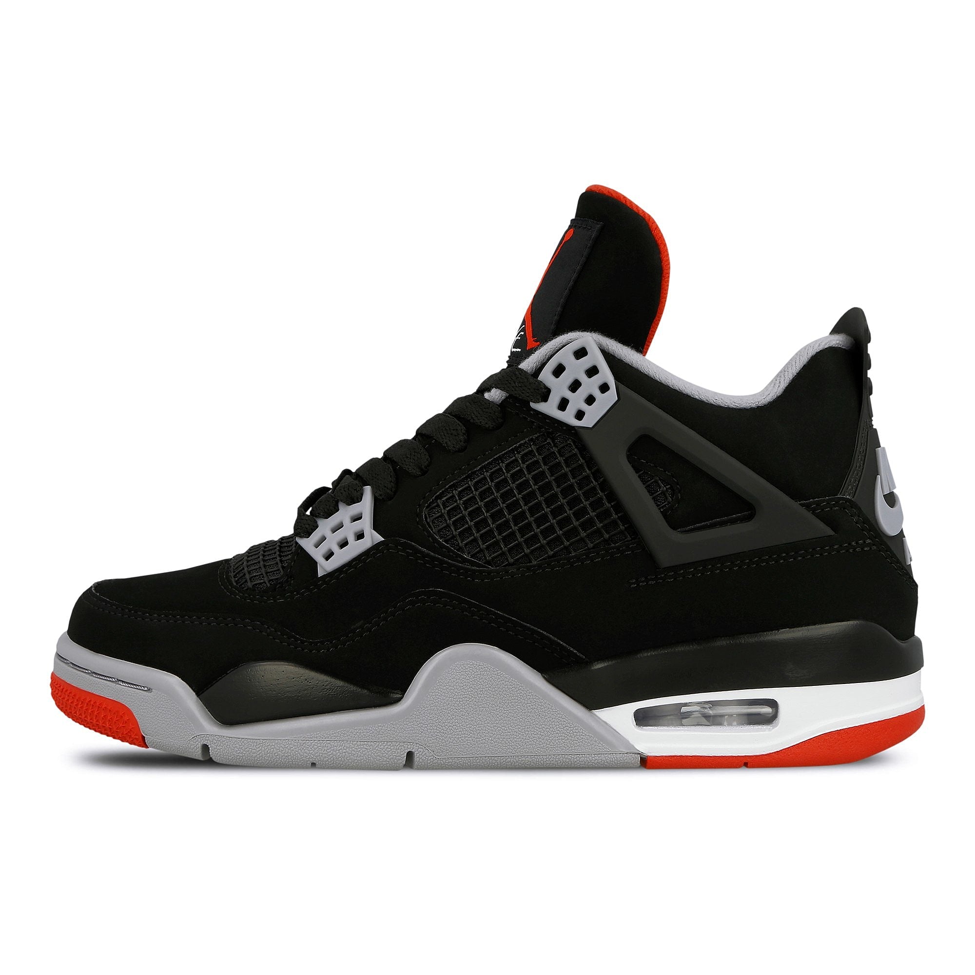 Jordan Air Jordan 4 Retro Black / Fire Red - Cement Grey - Summit White Sneakers 308497 060 | Overkill