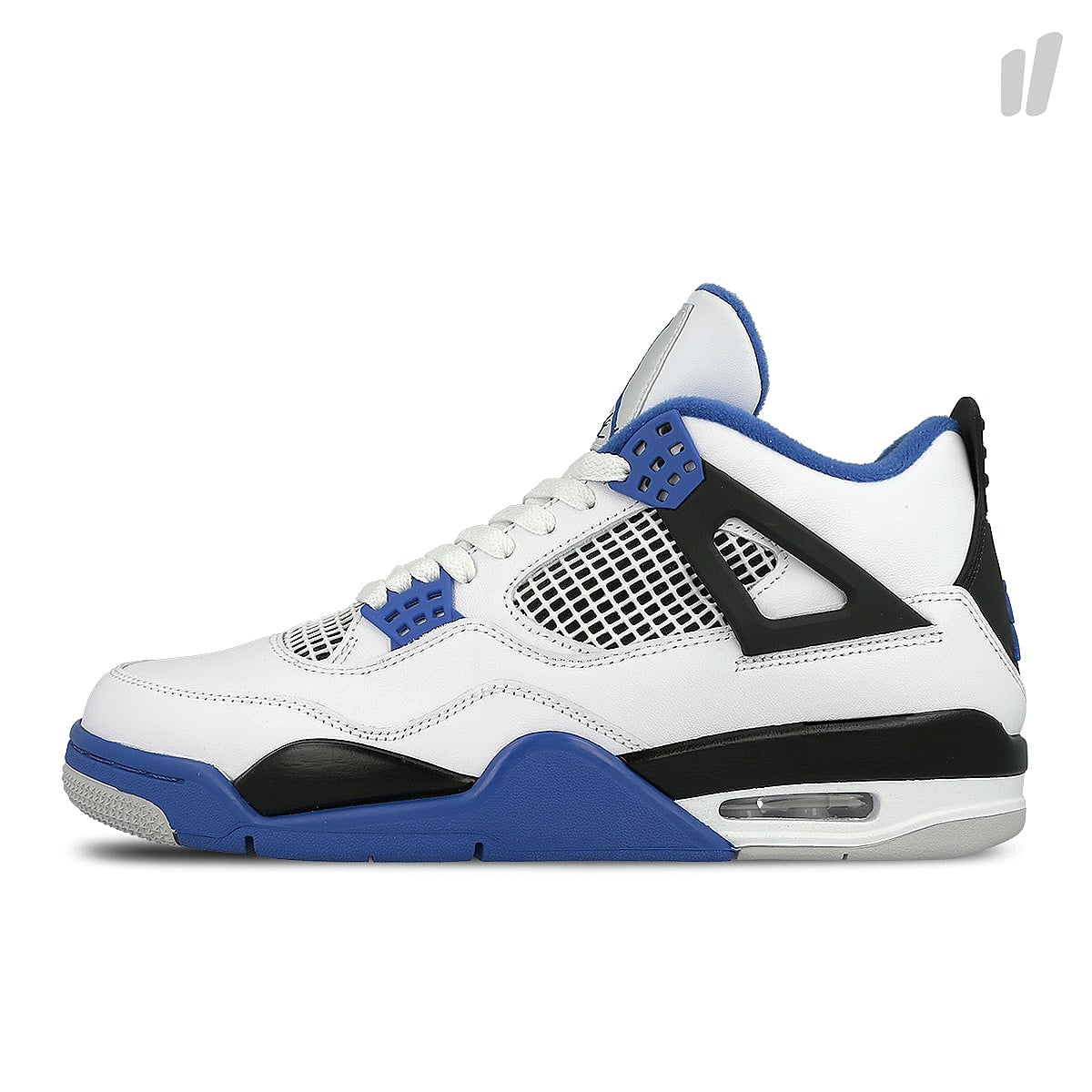 Jordan Air Jordan 4 Retro White / Game Royal - Black Sneakers 308497 117 | Overkill