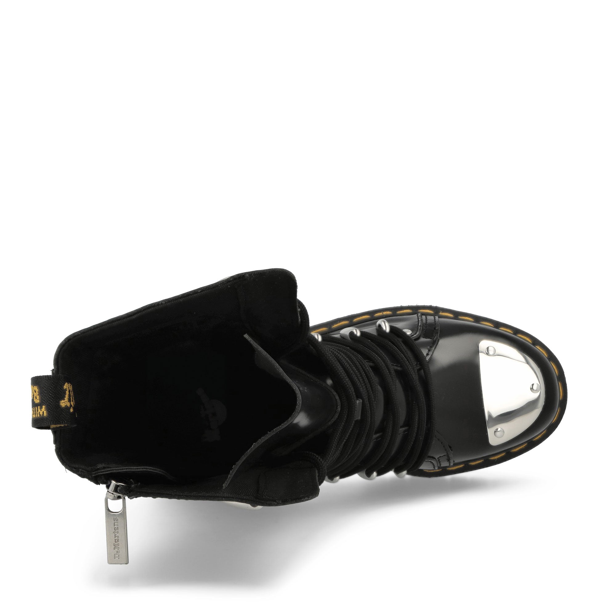 Dr. Martens Jadon Hi LTT Max Black Boots  Detailfoto | Overkill