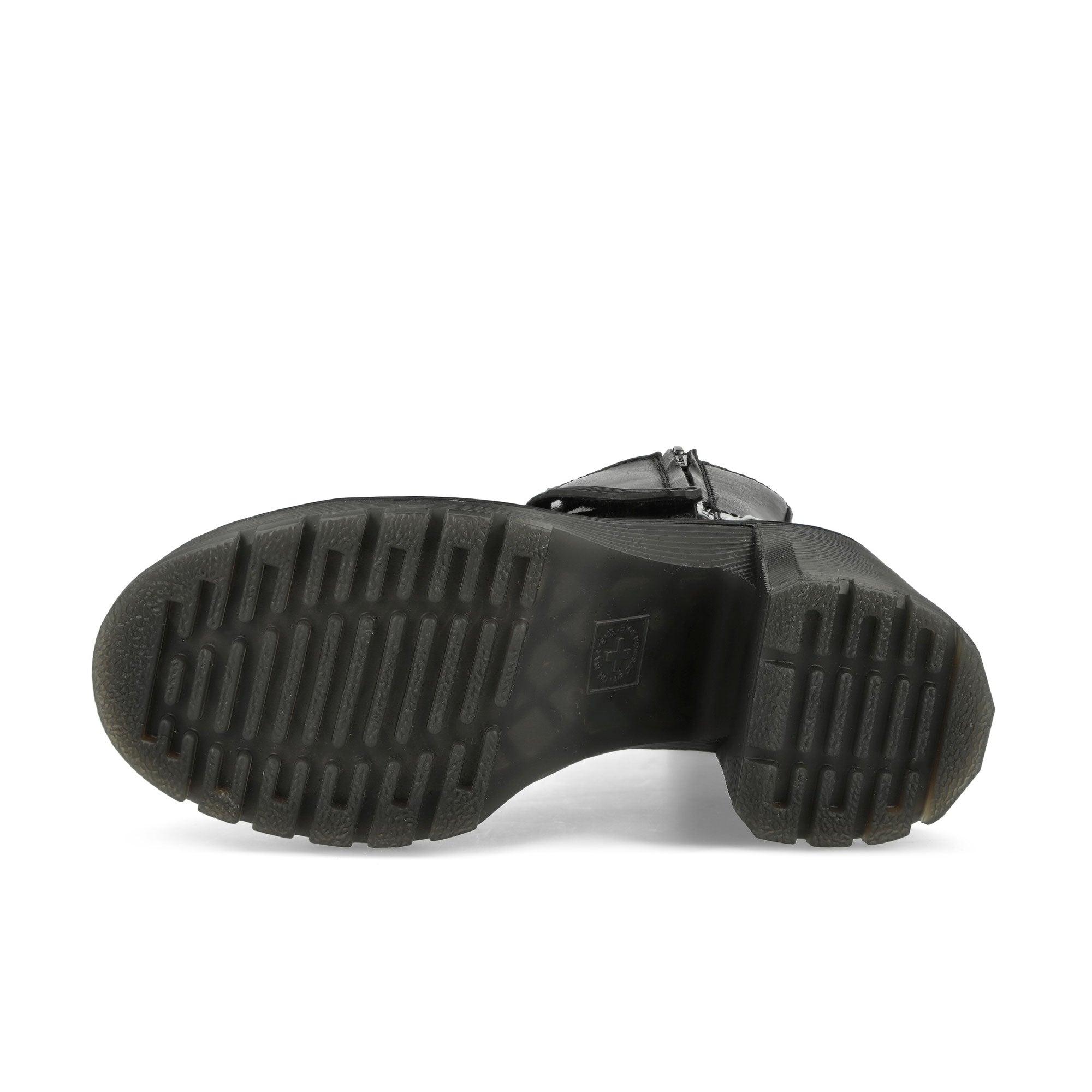 Dr. Martens Gaya Chelsea Boot Black Sendal + Soft Patent PU Boots  Detail View 1 | Overkill