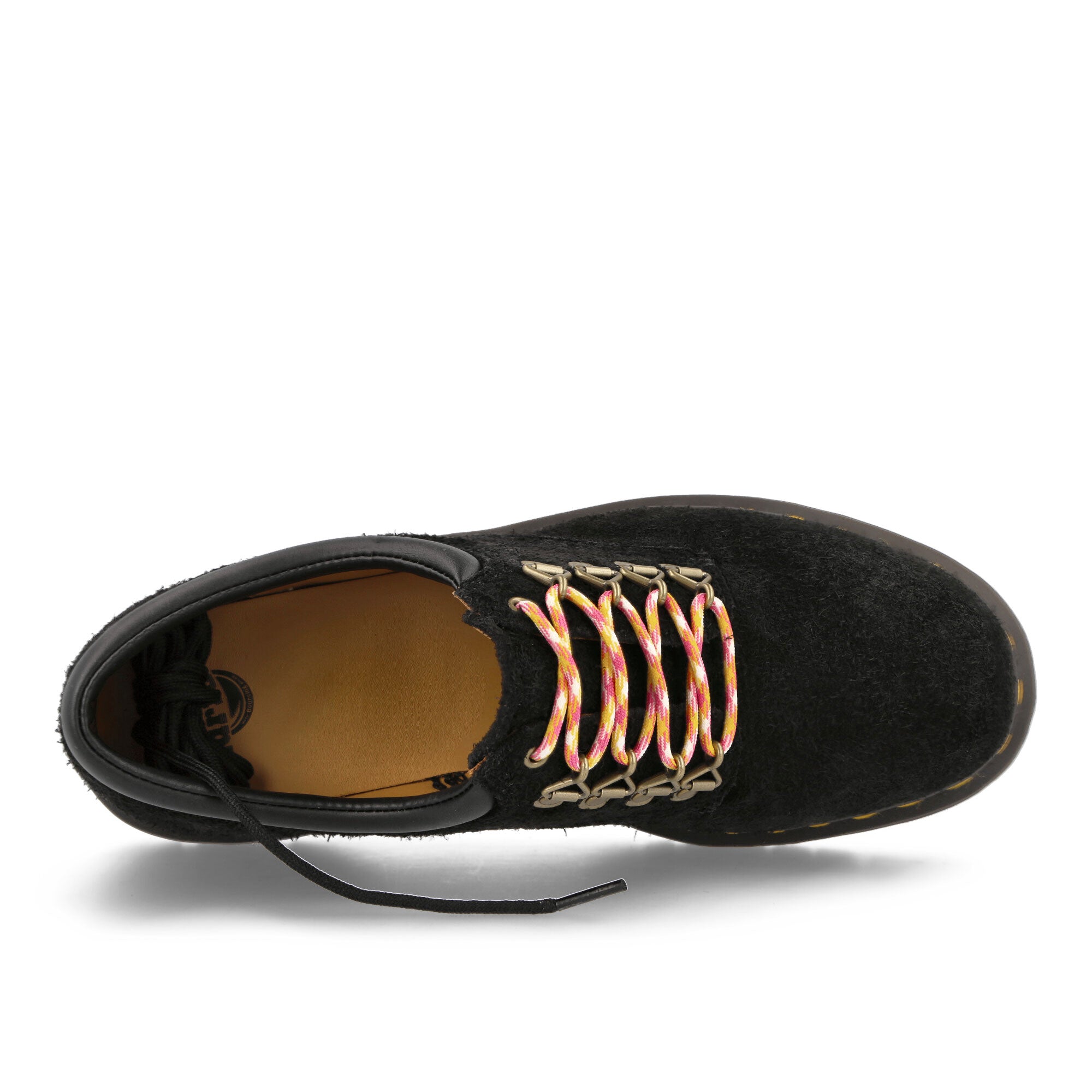 Dr. Martens 8053 Black Long Napped Suede Loafers & Lace ups  Detailfoto | Overkill
