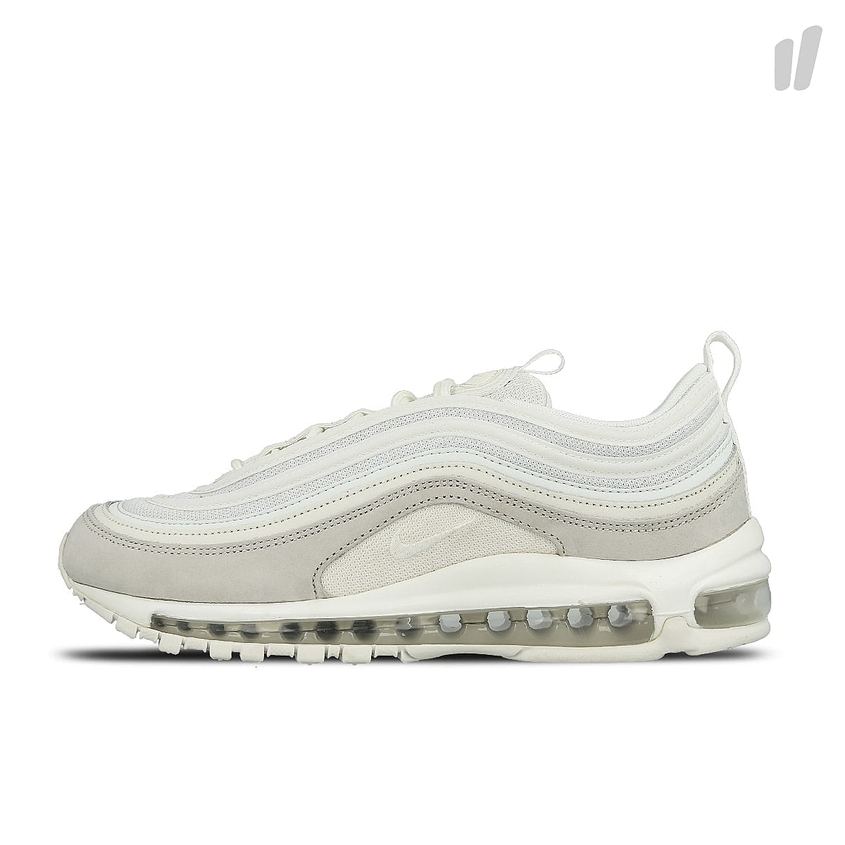Nike air max 97 premium Light Bone / Summit White - Summit White Sneakers 312834 006 | Overkill