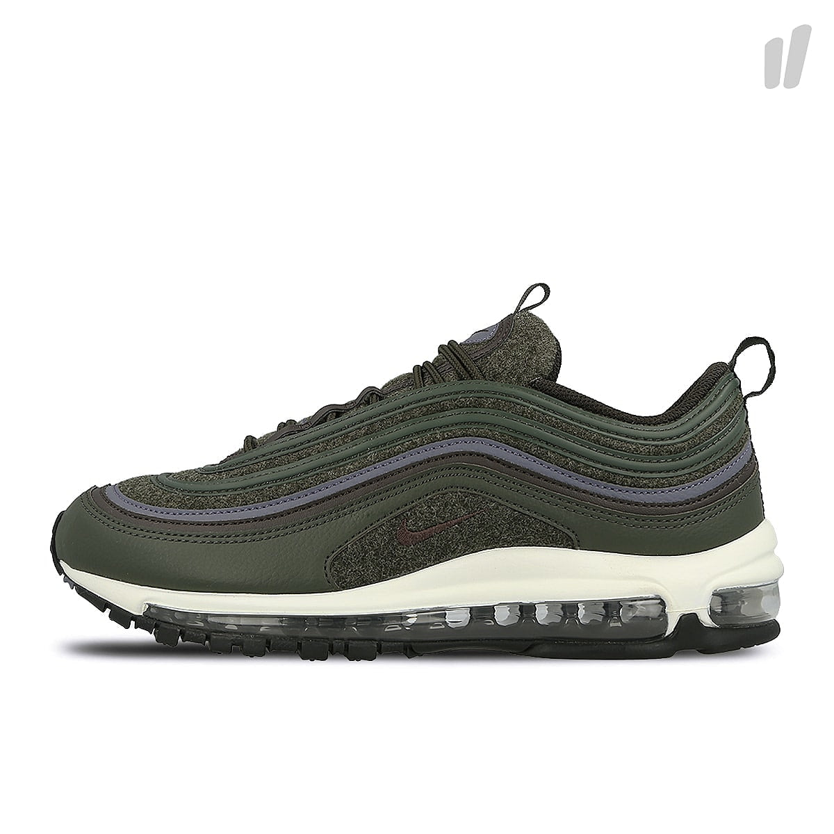 Nike air max 97 premium Sequoia / Velvet Brown - Light Carbon - Sail Sneakers 312834 300 | Overkill