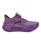 SAYSKY x Puma MagMax NITRO 2 Wns Ultra Purple - PUMA Black Low Top Sneakers 313945 01 Silhouette | Overkill
