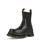 Dr. Martens Corran Chelsea Heeled Boots Black Atlas Boots  Close Up | Overkill