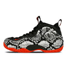 Nike air foamposite one Sail / Black - Habanero Red - Black High Top Sneakers 314996 101 | Overkill