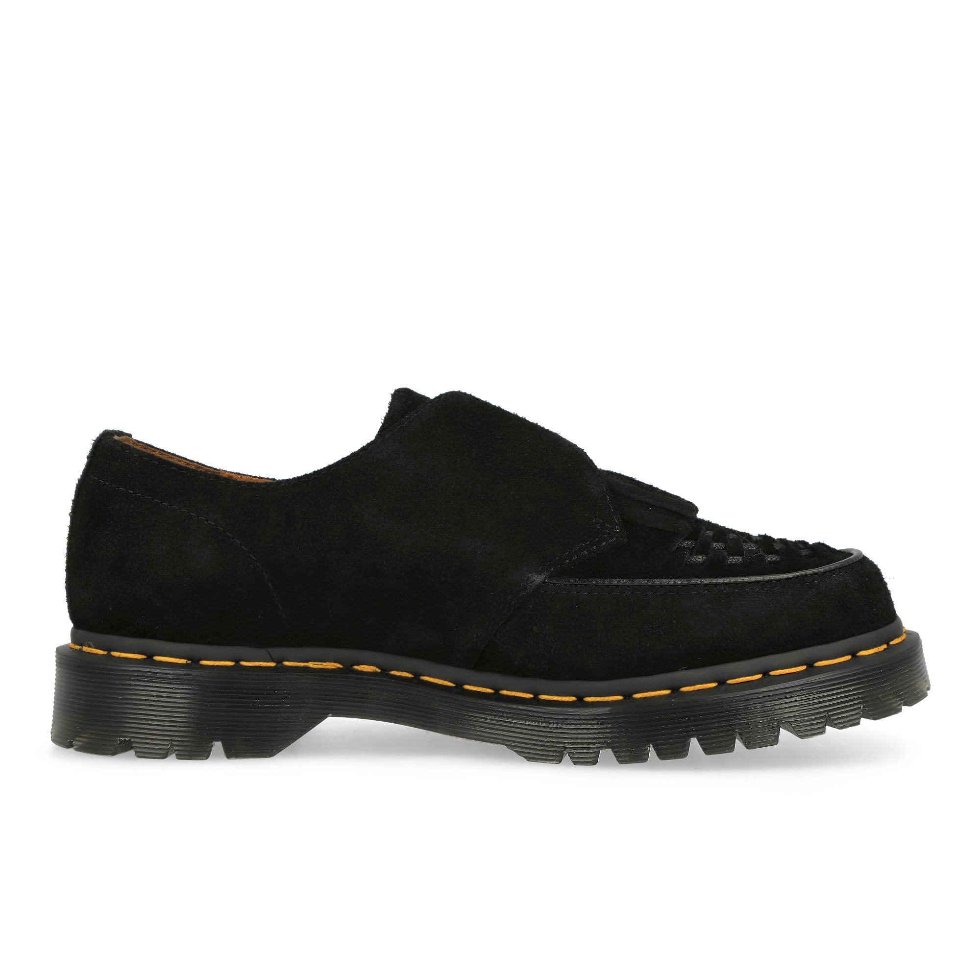 Dr. Martens Ramsey Monk KLT Creeper Black Desert Oasis Suede Loafers & Lace ups  Silhouette | Overkill