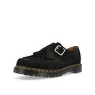 Dr. Martens Ramsey Monk KLT Creeper Black Desert Oasis Suede Loafers & Lace ups  Close Up | Overkill